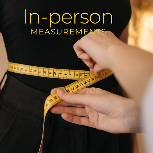 Designer Moments - Bespoke Attire / MEASUREMENTS Consultation