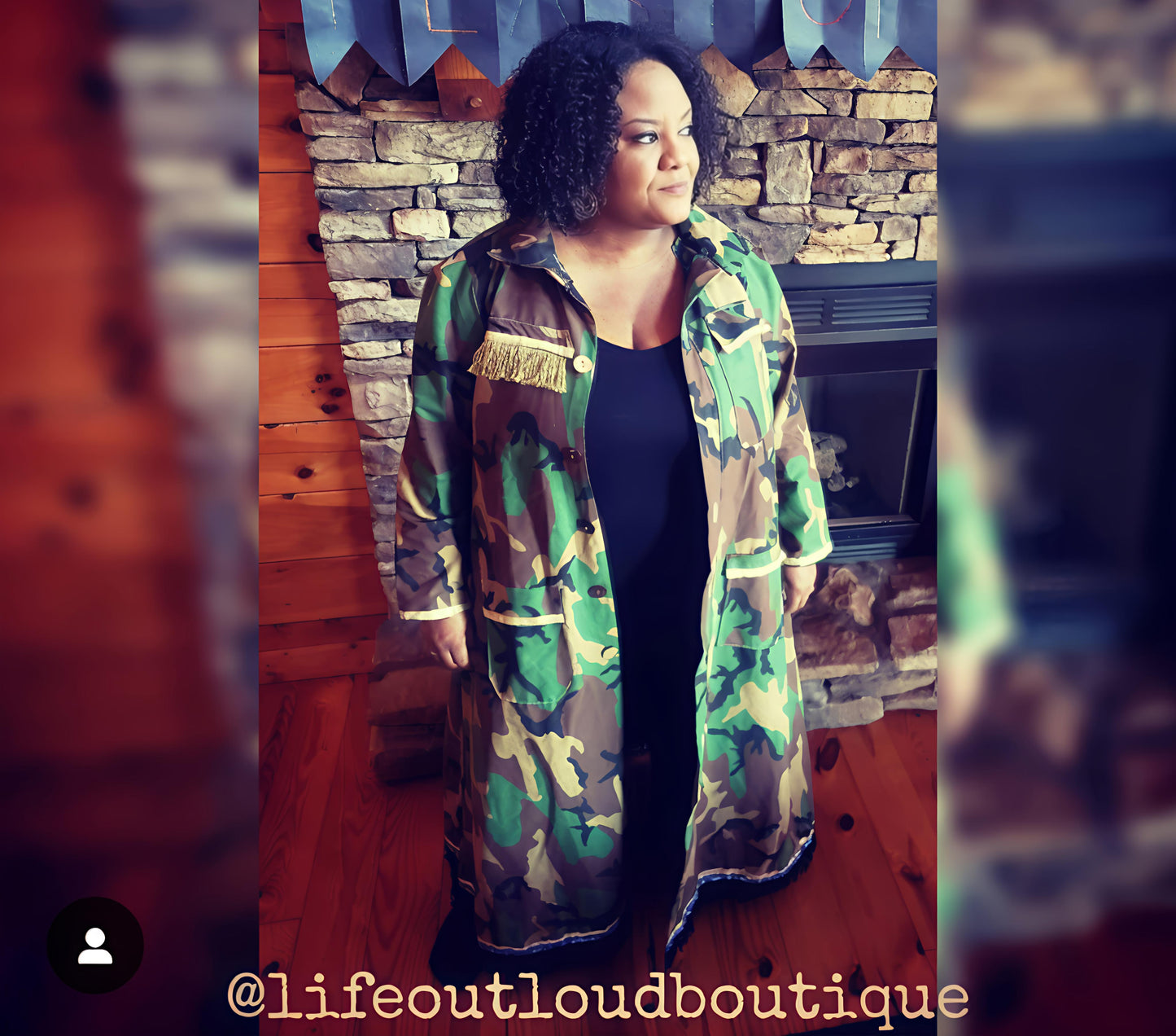 Lovely and Loud Women's Duster Jacket