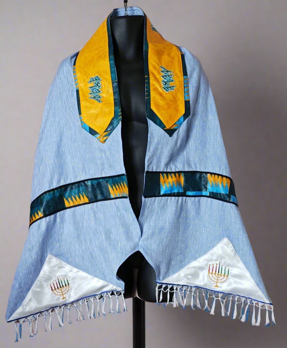 Set Apart Prayer Shawls - Horizon Blue