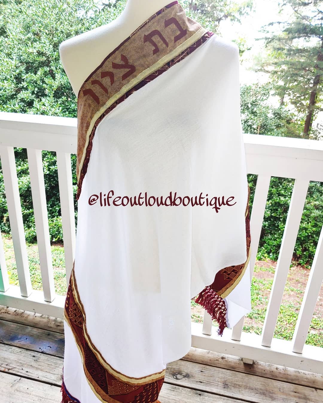 Set Apart Prayer Shawls - Horizon Blue