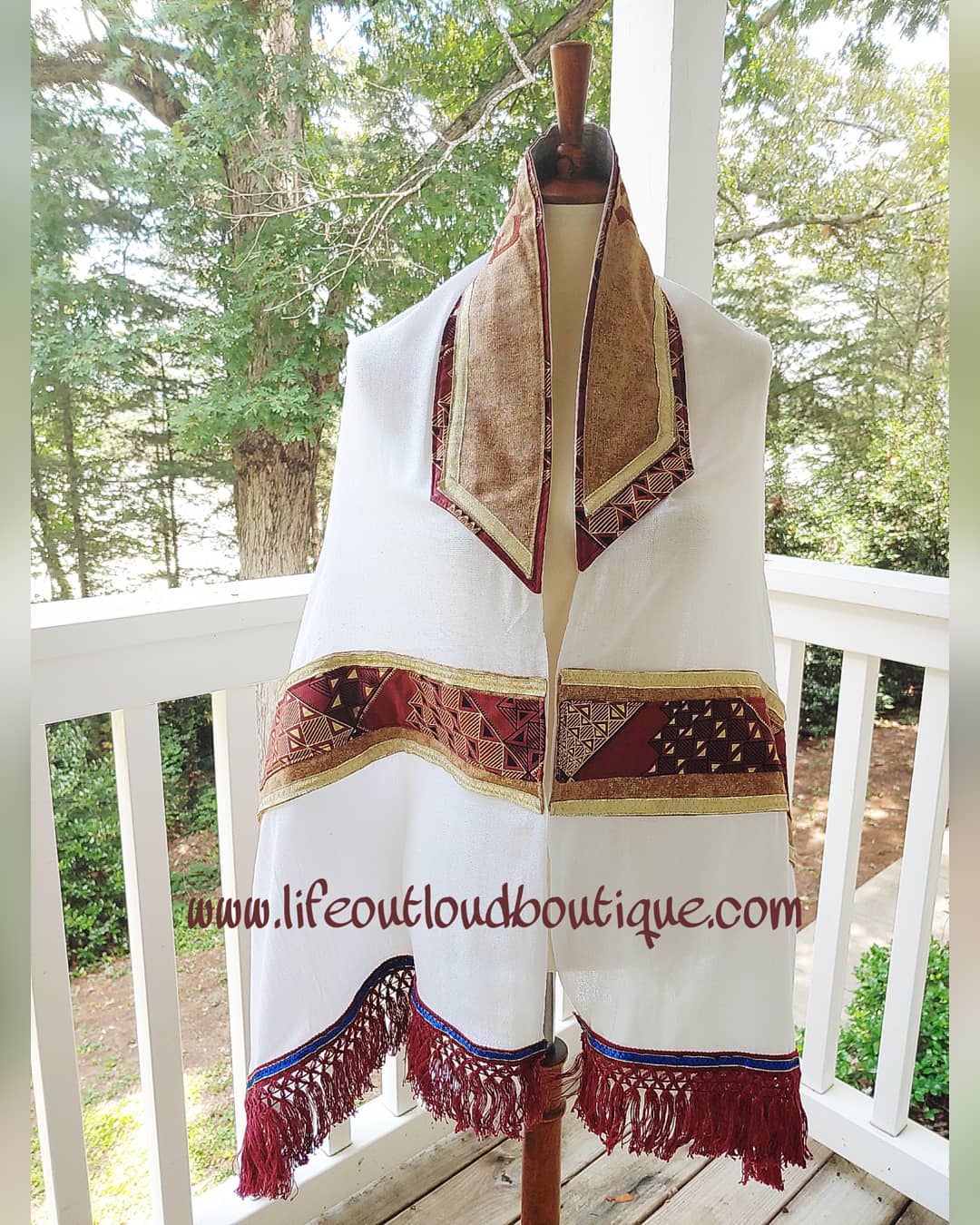 Set Apart Prayer Shawls - Horizon Blue