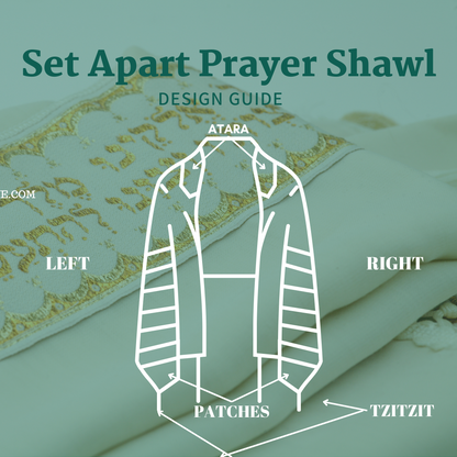 Set Apart Prayer Shawls - Horizon Blue