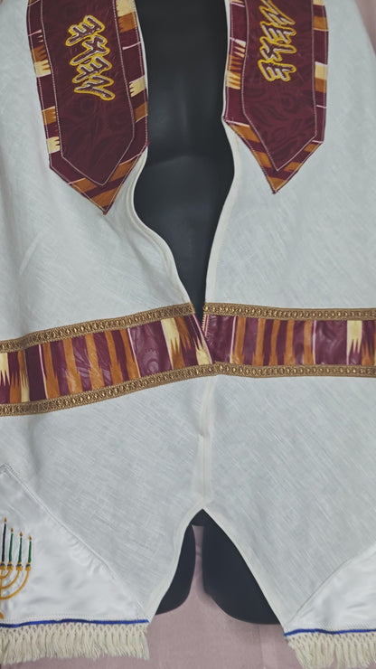 Set Apart Prayer Shawls - Horizon Blue