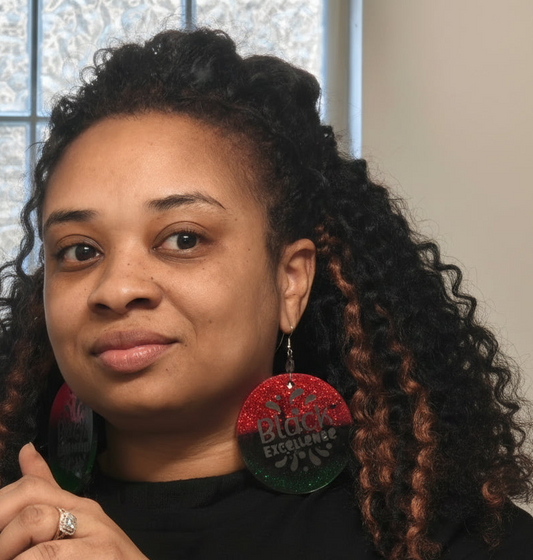 Black Excellence Statement Earrings