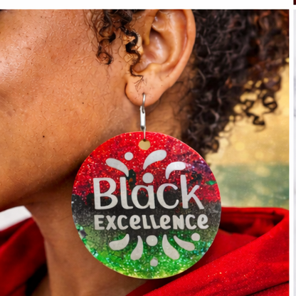 Black Excellence Statement Earrings