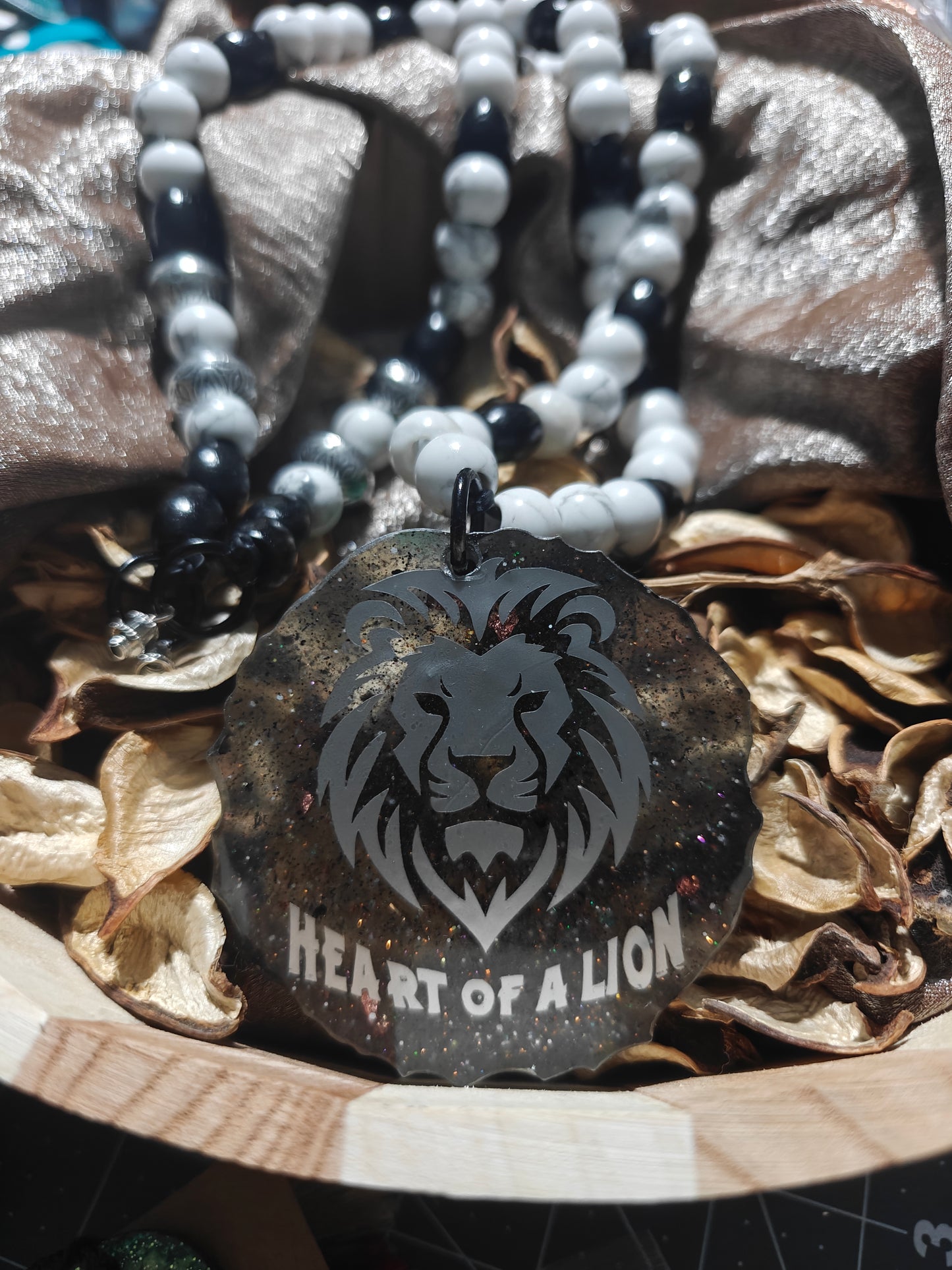 Heart of a Lion - Majestic Statement Medallion