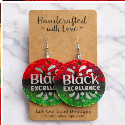 Black Excellence Statement Earrings